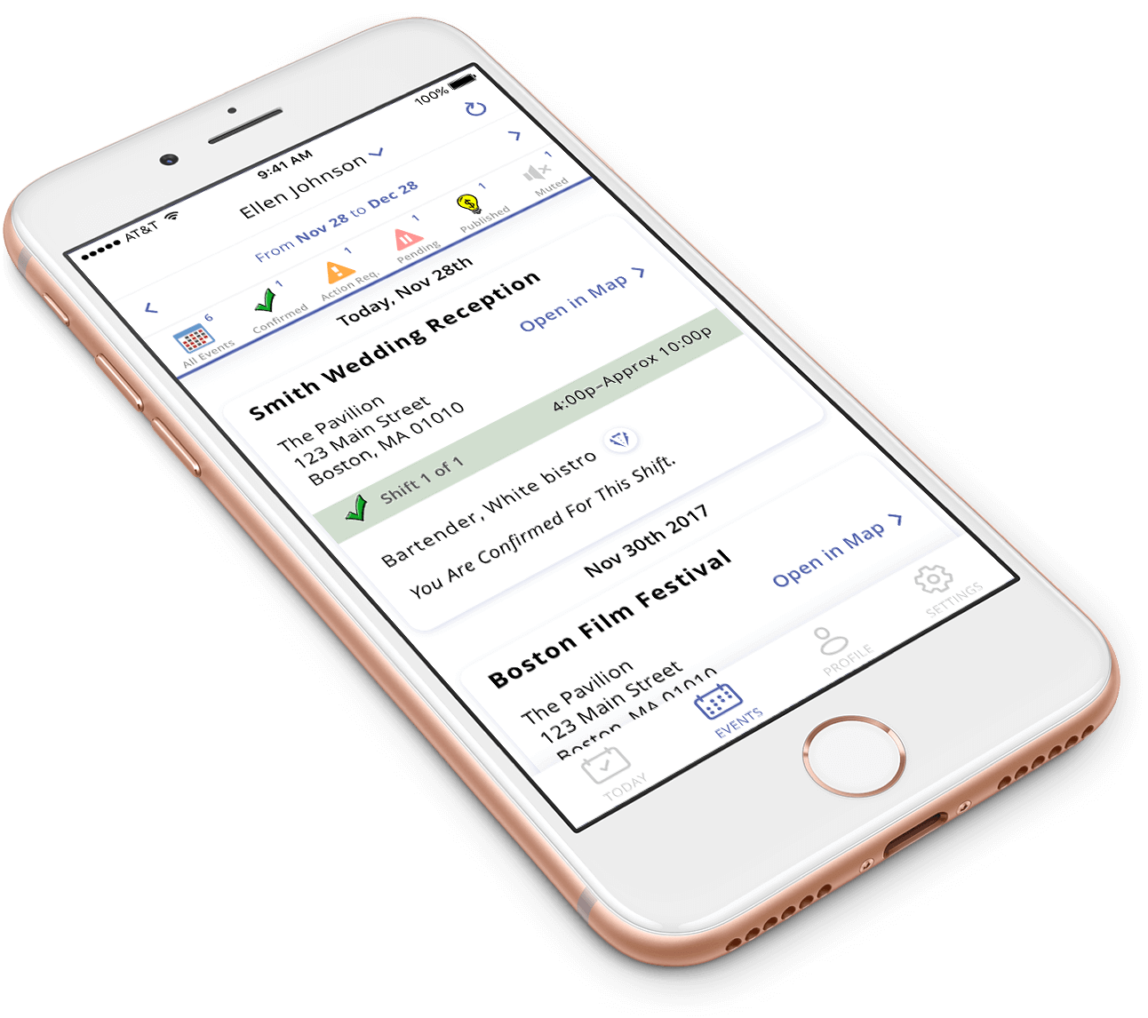 Case study staffmate app